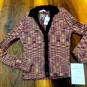 Juniors  Maroon and Peaceful Plum sweater top